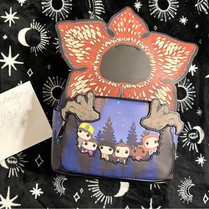Stranger things con loungefly backpack SOLD